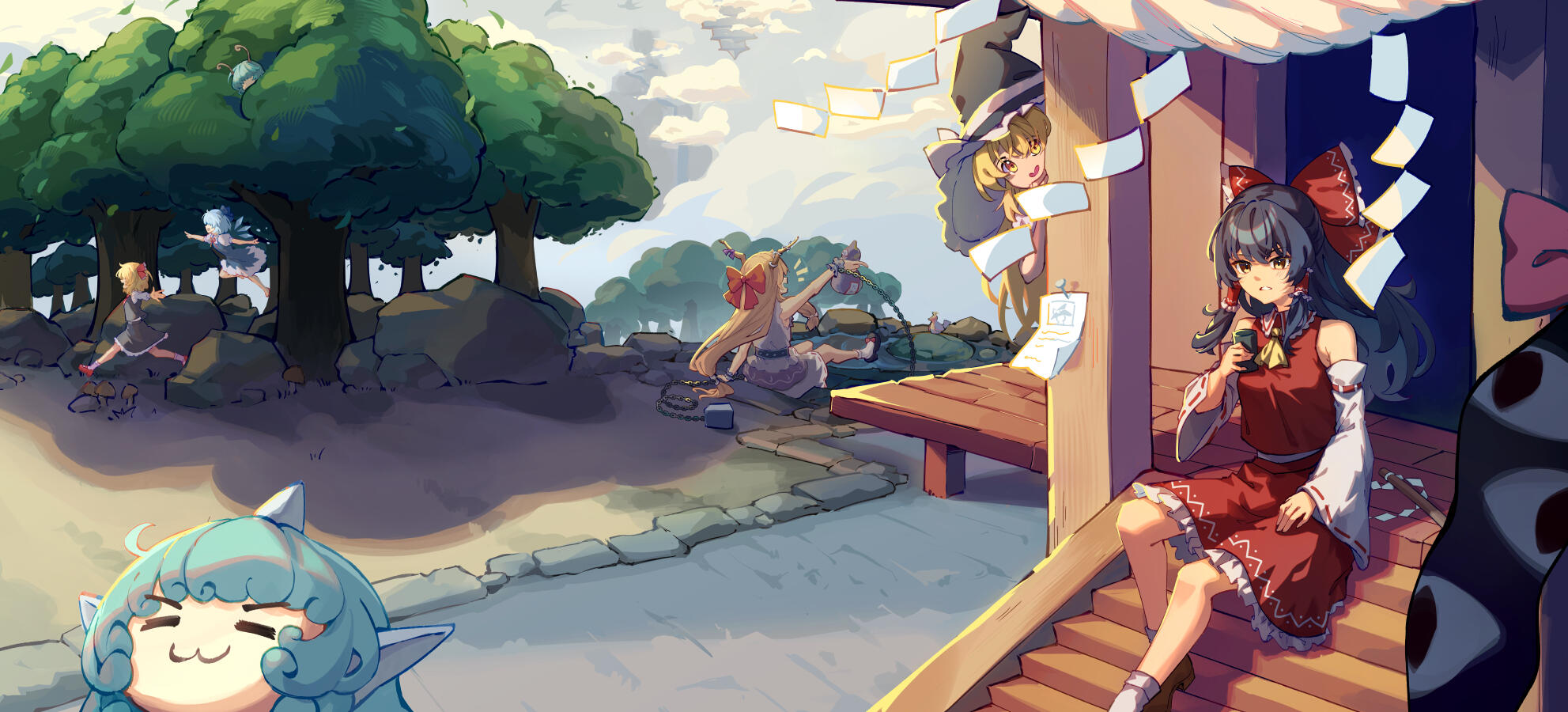 Touhou - Hakurei Shrine Touhou - Hakurei Shrine