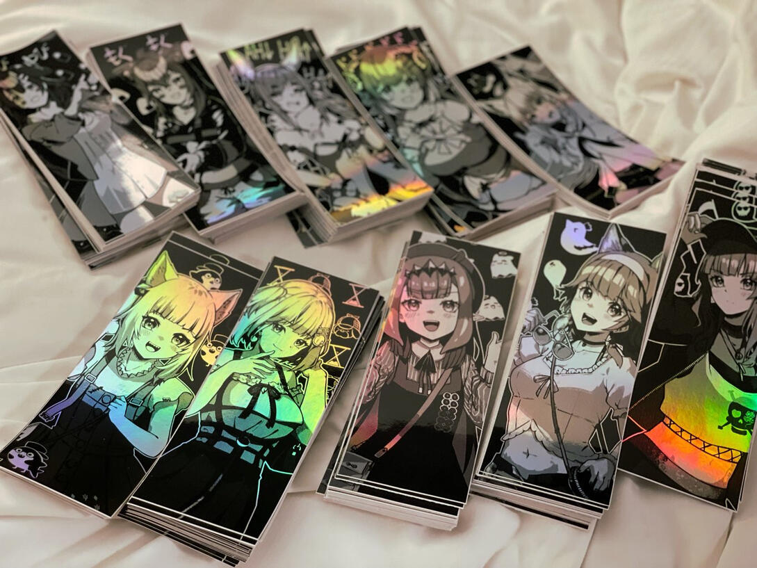 Holographic Vinyl stickers