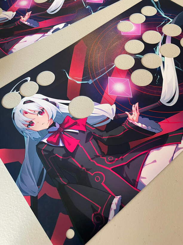 Fight Stick custom artwork
