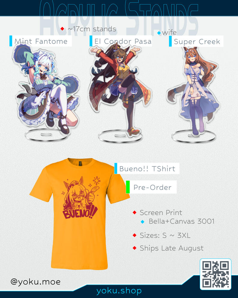 Tshirt & Standees