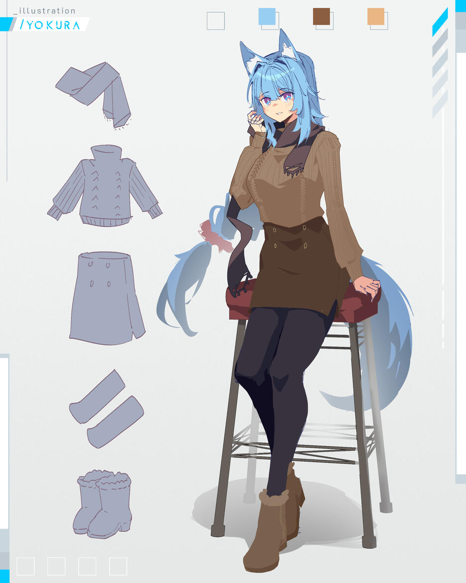 [ORIGINAL] Mofuko Fall Outfit design